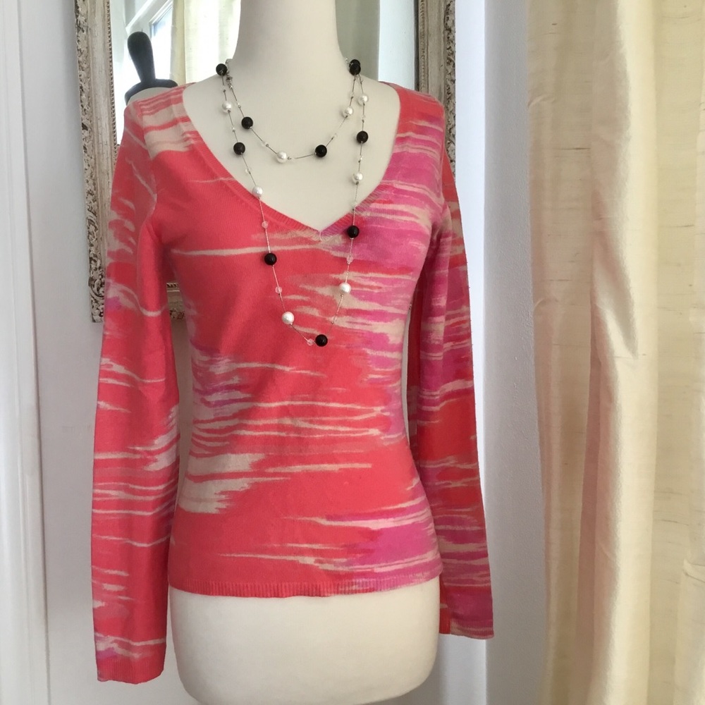 TSE 100% cashmere pink sweater knit
